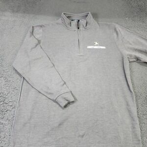 Army Black Knights Sweater Mens Medium Gray NCAA Football Vantage 1/4 Zip